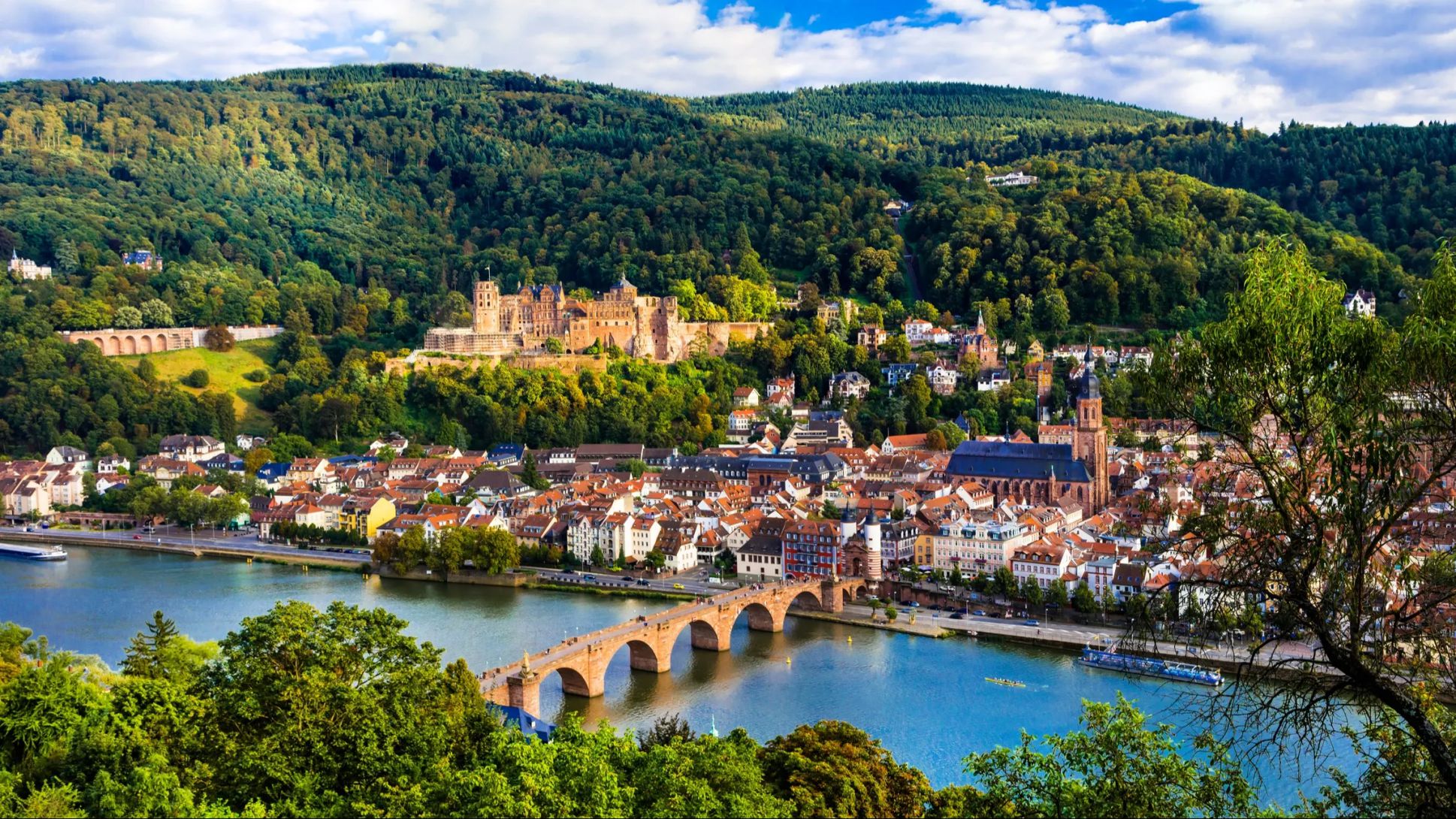 A scenic city in Germany